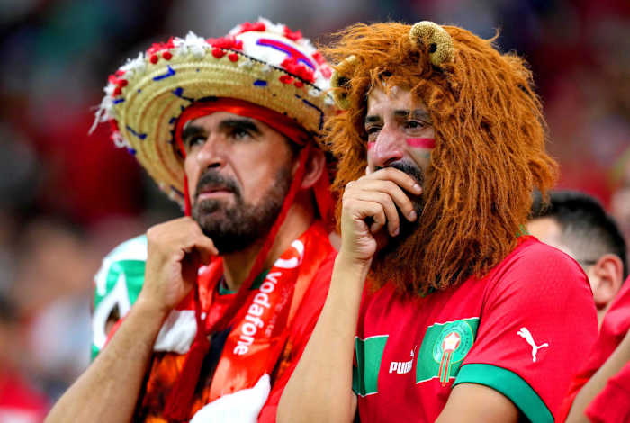 55 mil hinchas de Marruecos hicieron espectacular entrada en semifinal